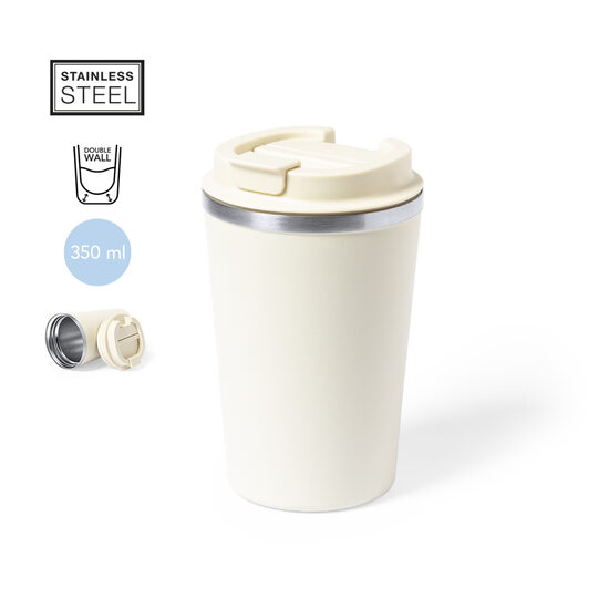 Tērauda termokrūze ar dubultu sienu 350ml (cena/gab par 50gab. pasūtījumu)